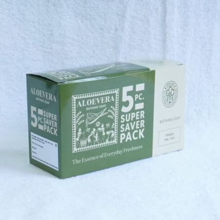 Aloevera Soap Saver Pack 125gms (5 Soaps)